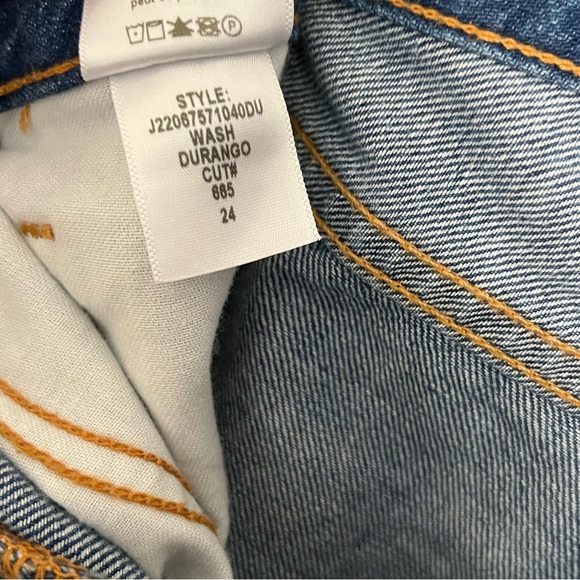 Veronica Beard Taylor High Rise Wide Leg Jean - Picture 4 of 7